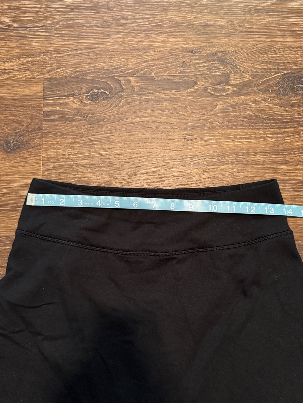 Pact Black Mini Skirt with Wide Waistband - Picture 4 of 5